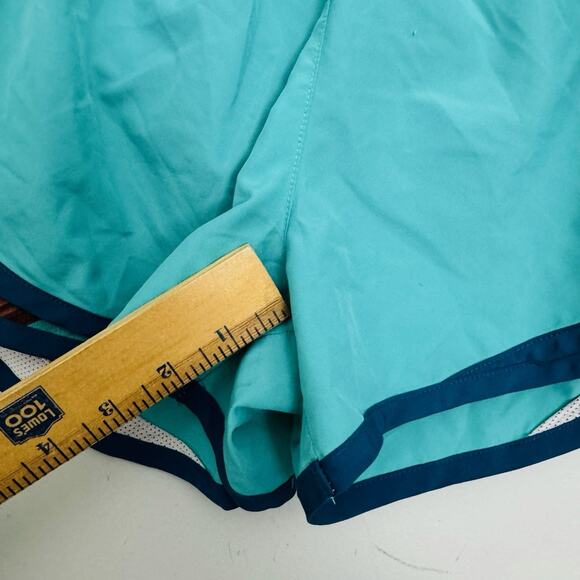 Nike Blue Tempo Geo Print Running Shorts Women’s Size S - Picture 4 of 7